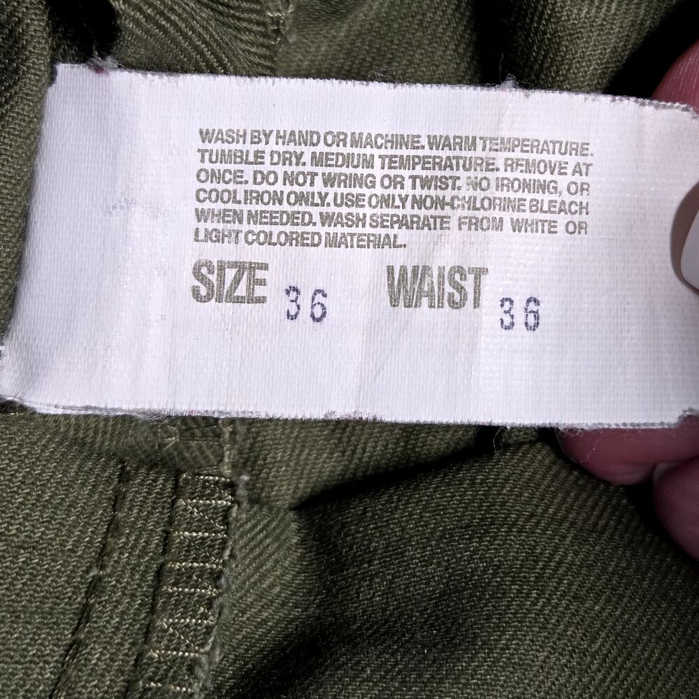 Boy Scouts of America Pants Mens 30x30 Green Good Vintage Uniform Cargo BSA - Picture 9 of 9